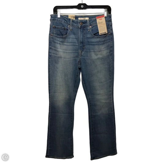 High Rise Bootcut Jeans By Levis In Blue Denim, Size: 10/30
