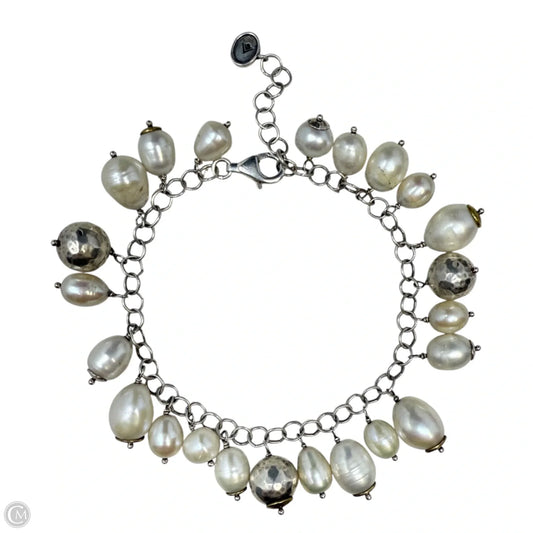 Sterling Silver Flirt Alert Pearl Cha Cha Bracelet By Silpada