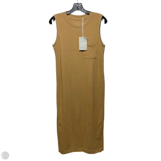 The Long Weekend Tank Dress By Everlane In Tan, Size: XS