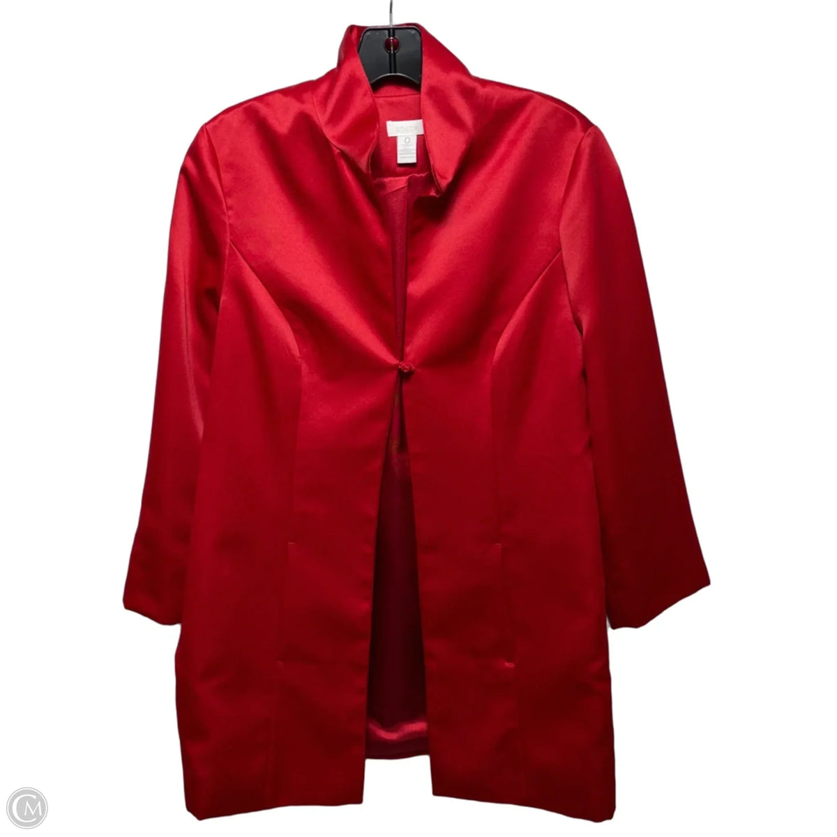 Jacket By Chicos In Red, Size: S