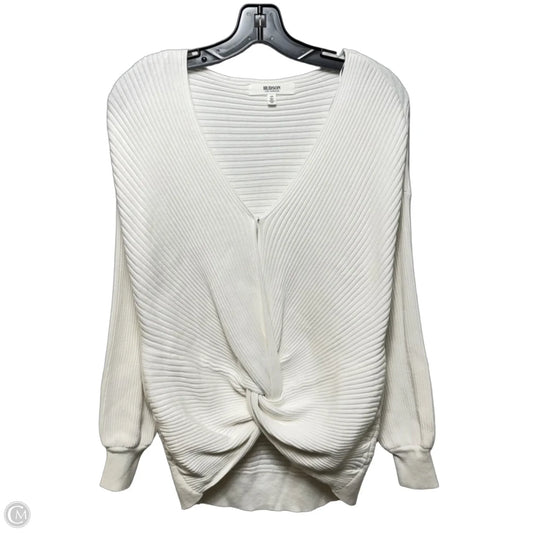 Twist Rib Sweater By Hudson In White, Size: S
