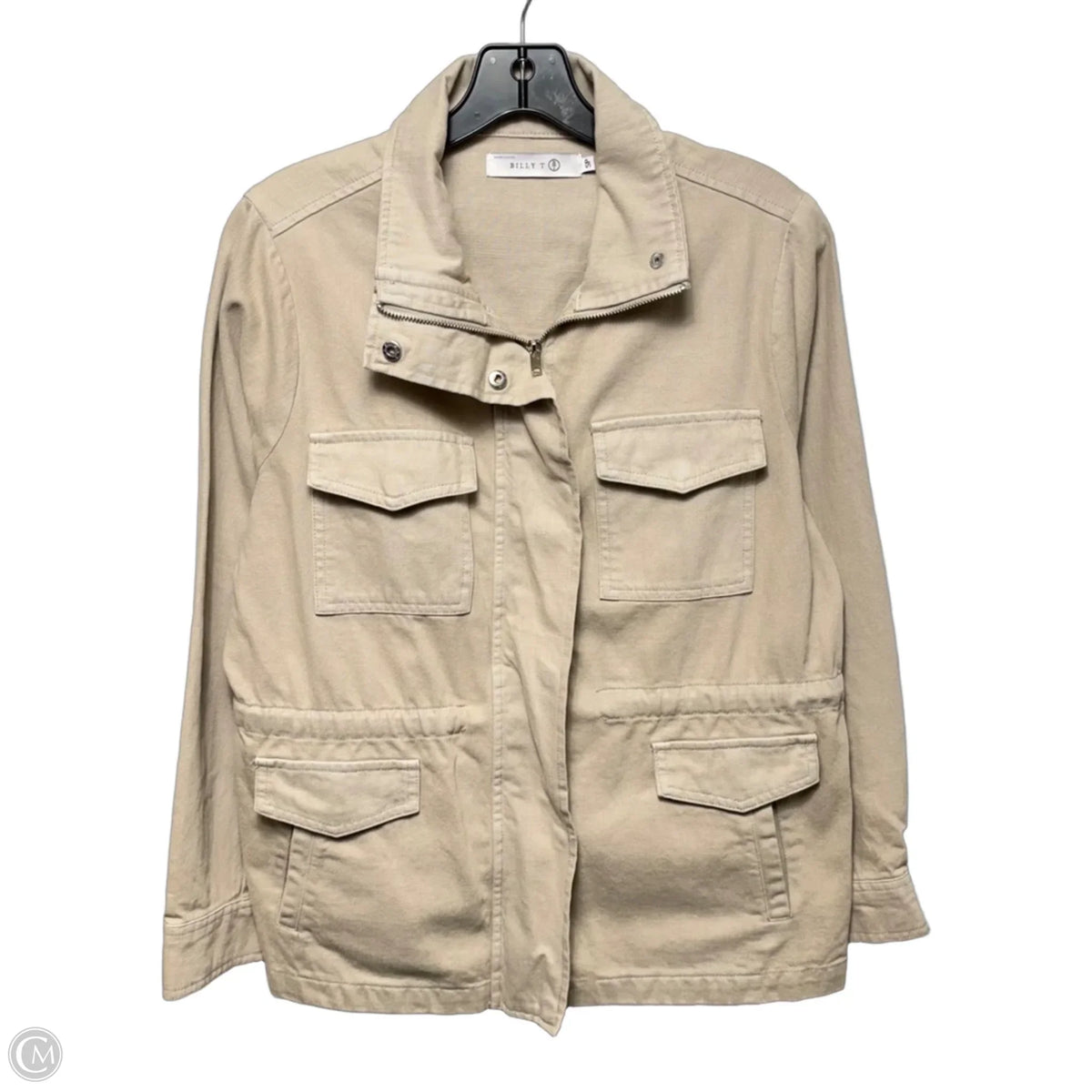 Jacket Utility By Billy T In Cream, Size: Sp