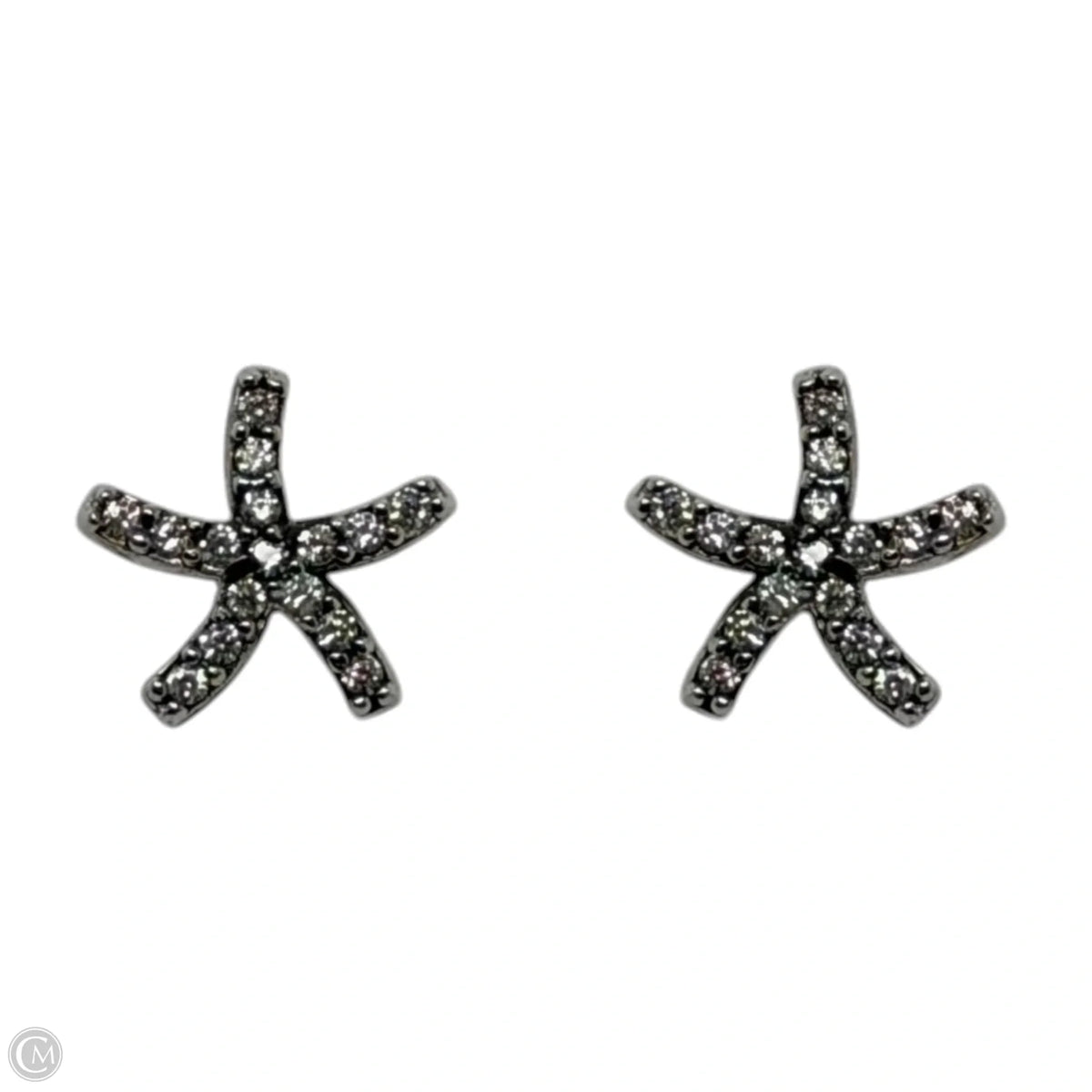 Tiny Star Stud Earrings Sterling Silver