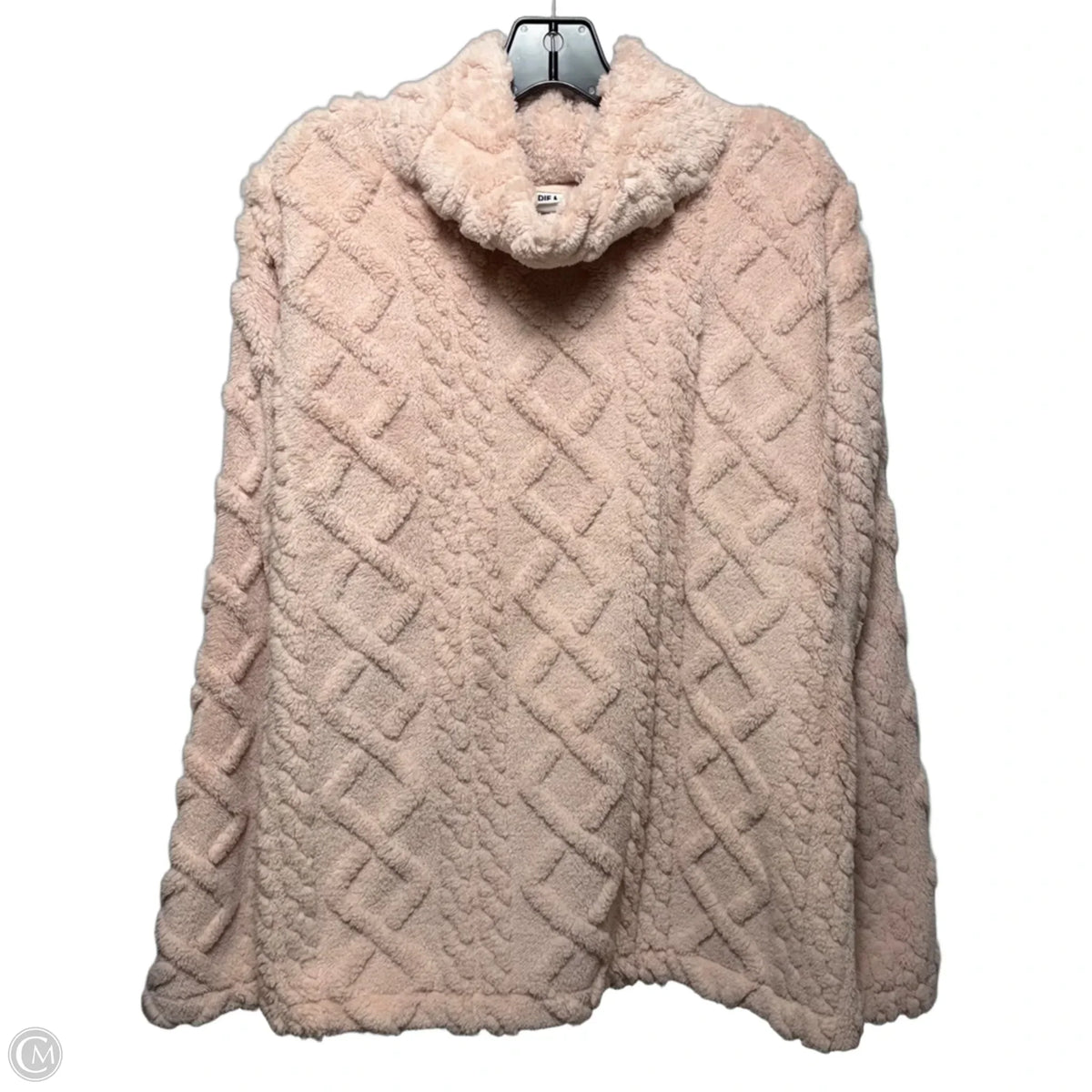 Sweatshirt Collar By Eddie Bauer In Pink, Size: Xl