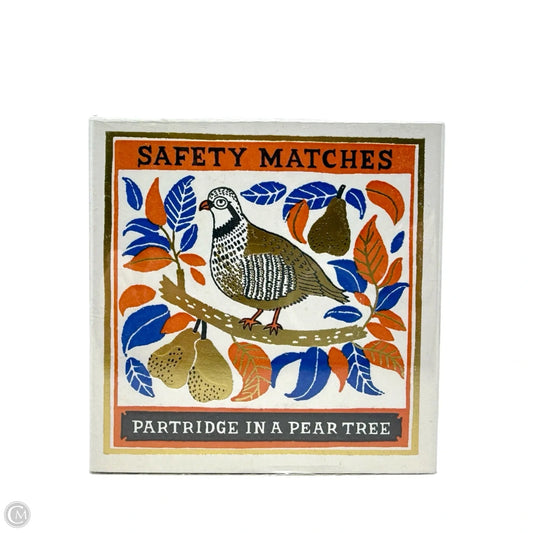 Partridge In A Pear Tree Safety Matches By Archivist X Charlotte Farmer, Size: