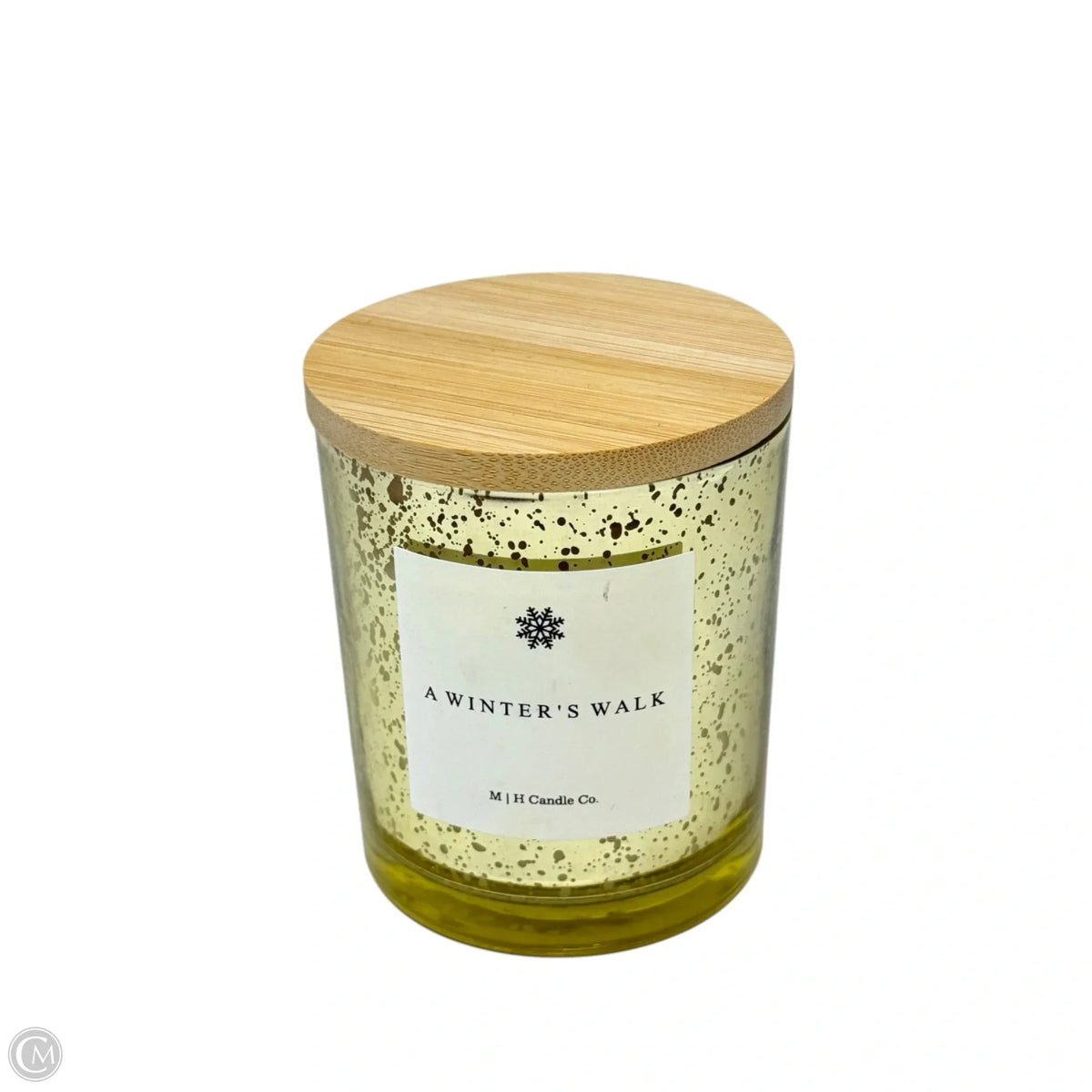 A Winters Walk Candle By M|H Candle Co., Size: