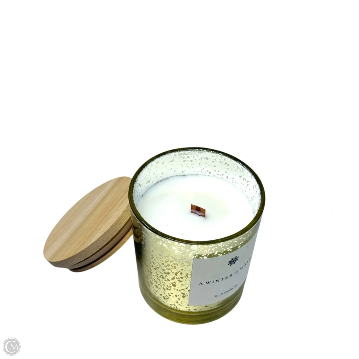 A Winters Walk Candle By M|H Candle Co., Size: