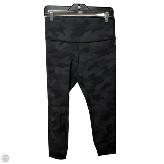 Wunder Under HR 25” Athletic Leggings By Lululemon In Camouflage Print, Size: 10