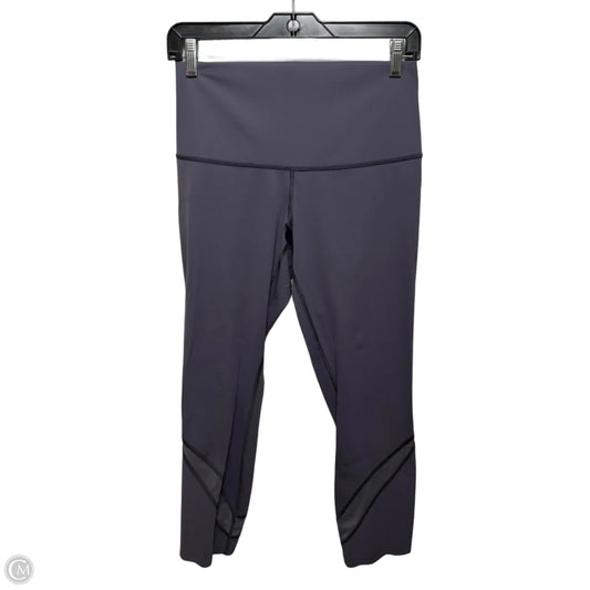 Athletic Leggings Capris By Lululemon In Mauve, Size: 8
