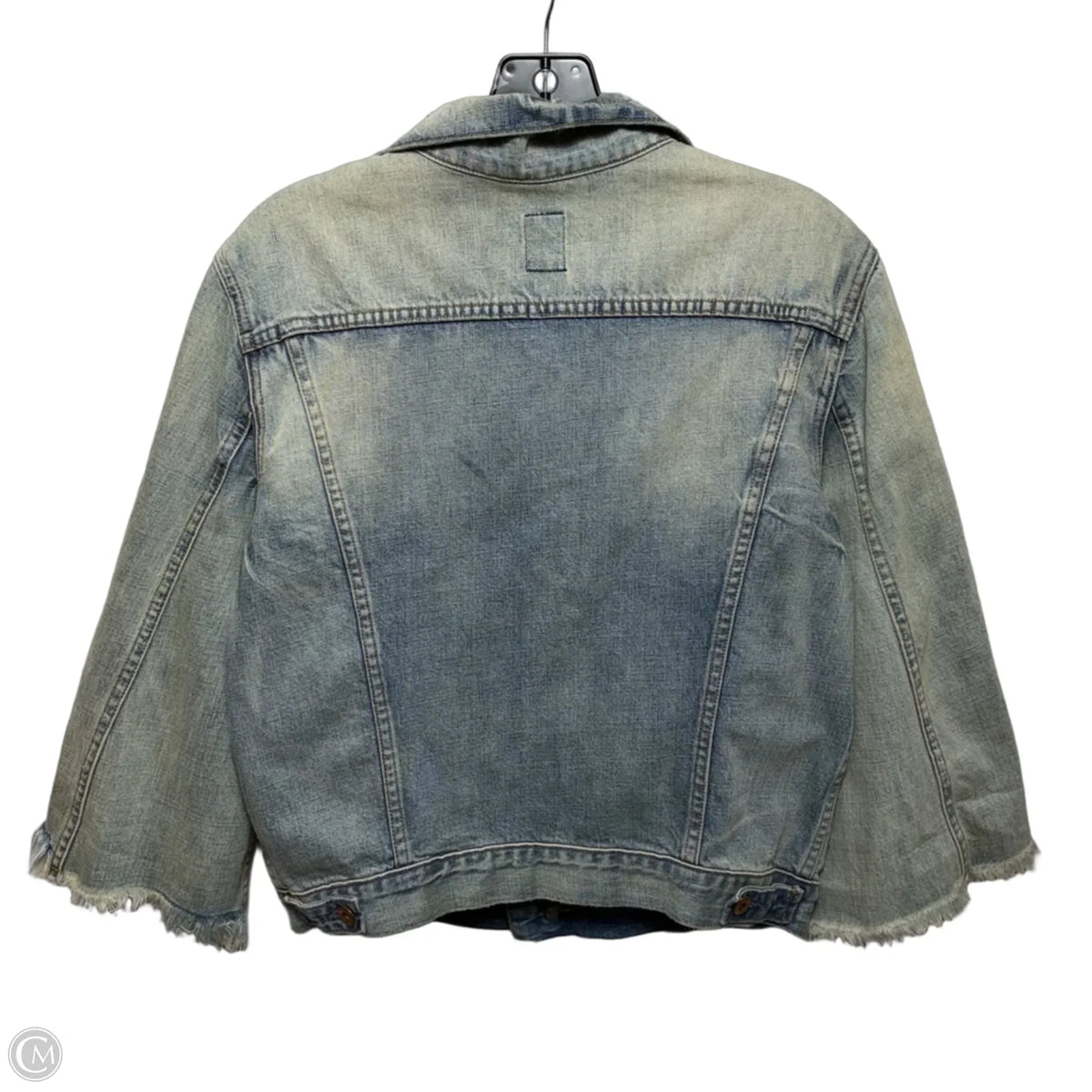 Distressed Jacket Denim By NSF In Blue Denim, Size: M
