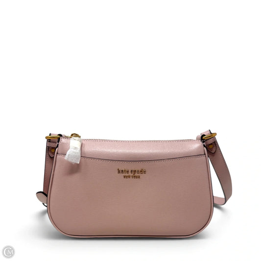 Bleeker Saffiano Leather Crossbody In French Rose Designer By Kate Spade, Size: Medium