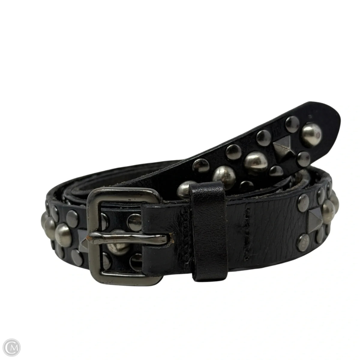 Studded Leather Belt By Gap, Size: Medium