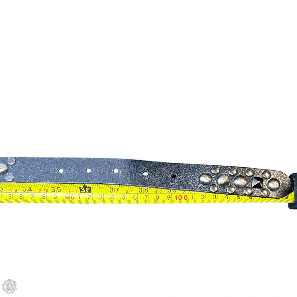 Studded Leather Belt By Gap, Size: Medium