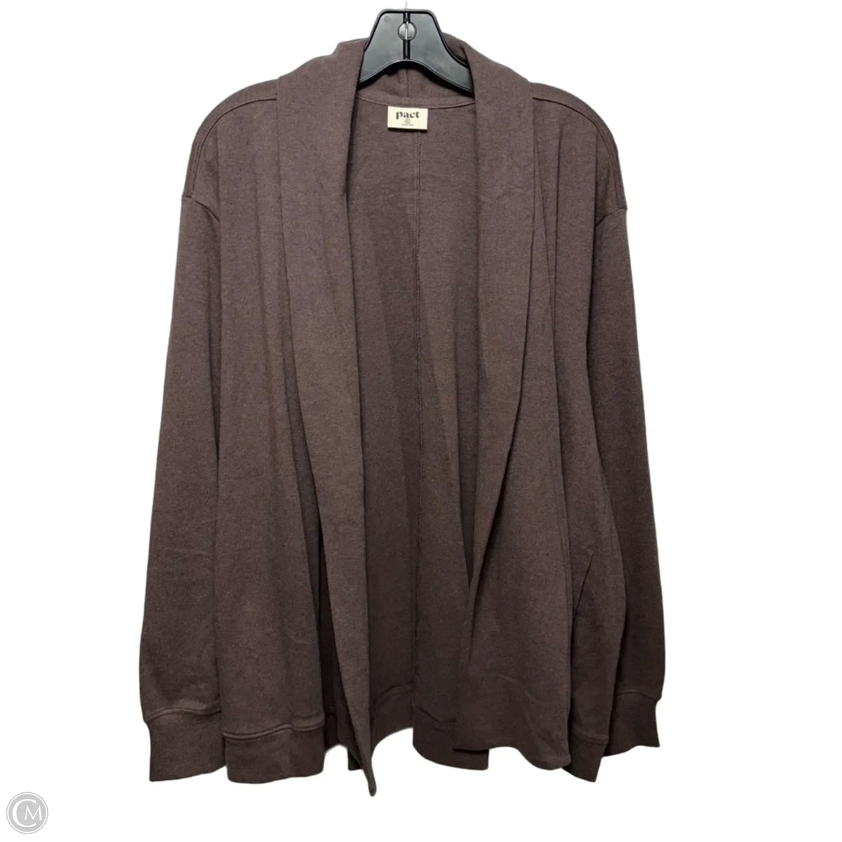 Cardigan By Pact In Brown, Size: Xl