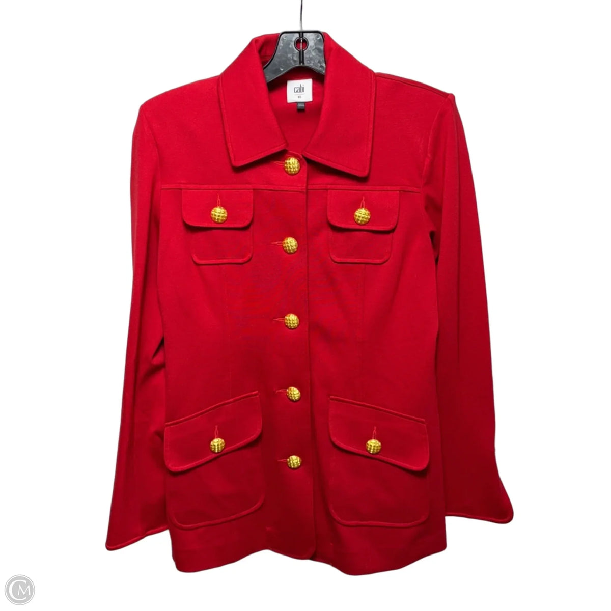 Jacket By Cabi In Red, Size: Xs