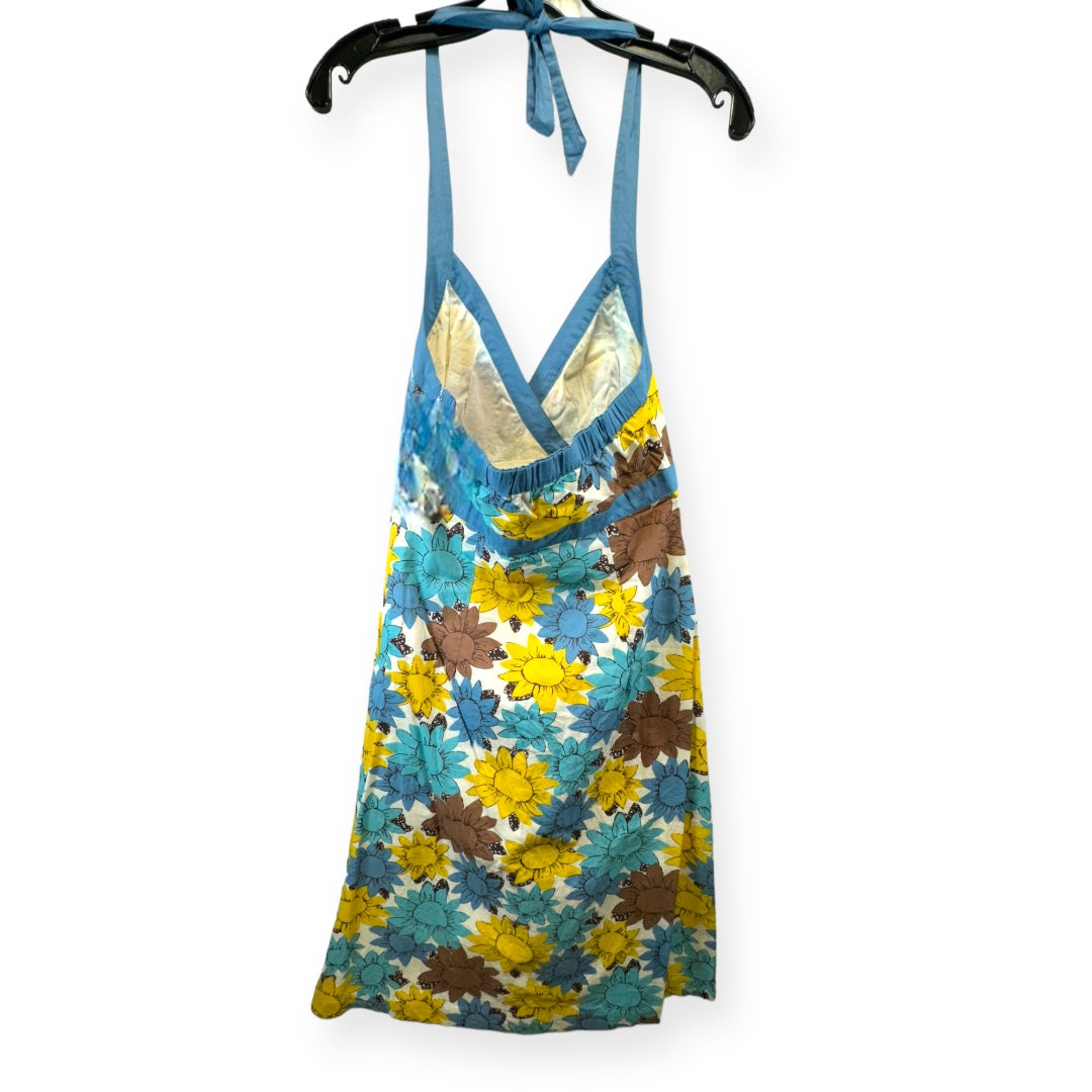 Multi-colored Dress Casual Midi Boden, Size 8