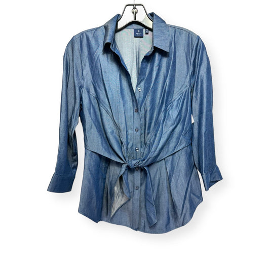 Top Long Sleeve By Kaari Blue  Size: Xs
