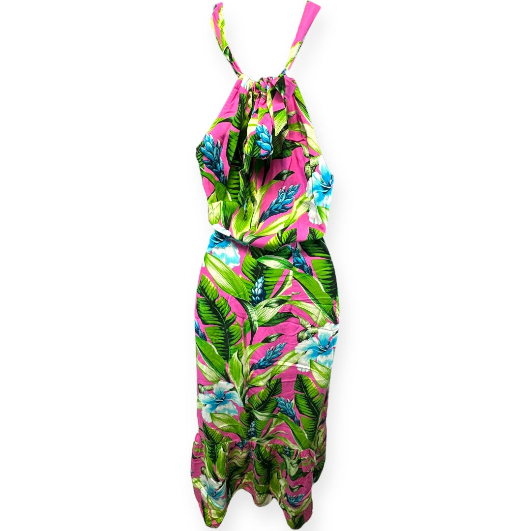 Tropical Print Dress Casual Maxi Tommy Bahama, Size Xl