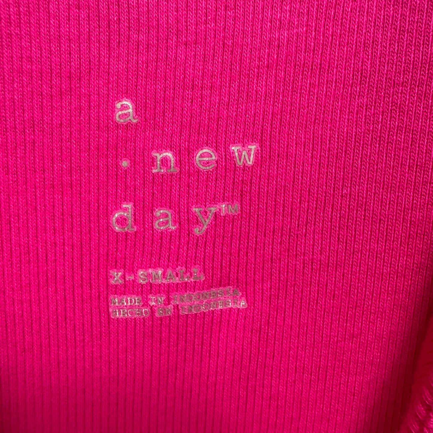 Pink Tank Top A New Day, Size Xs
