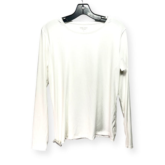 Top Long Sleeve Basic By Nine West  Size: L