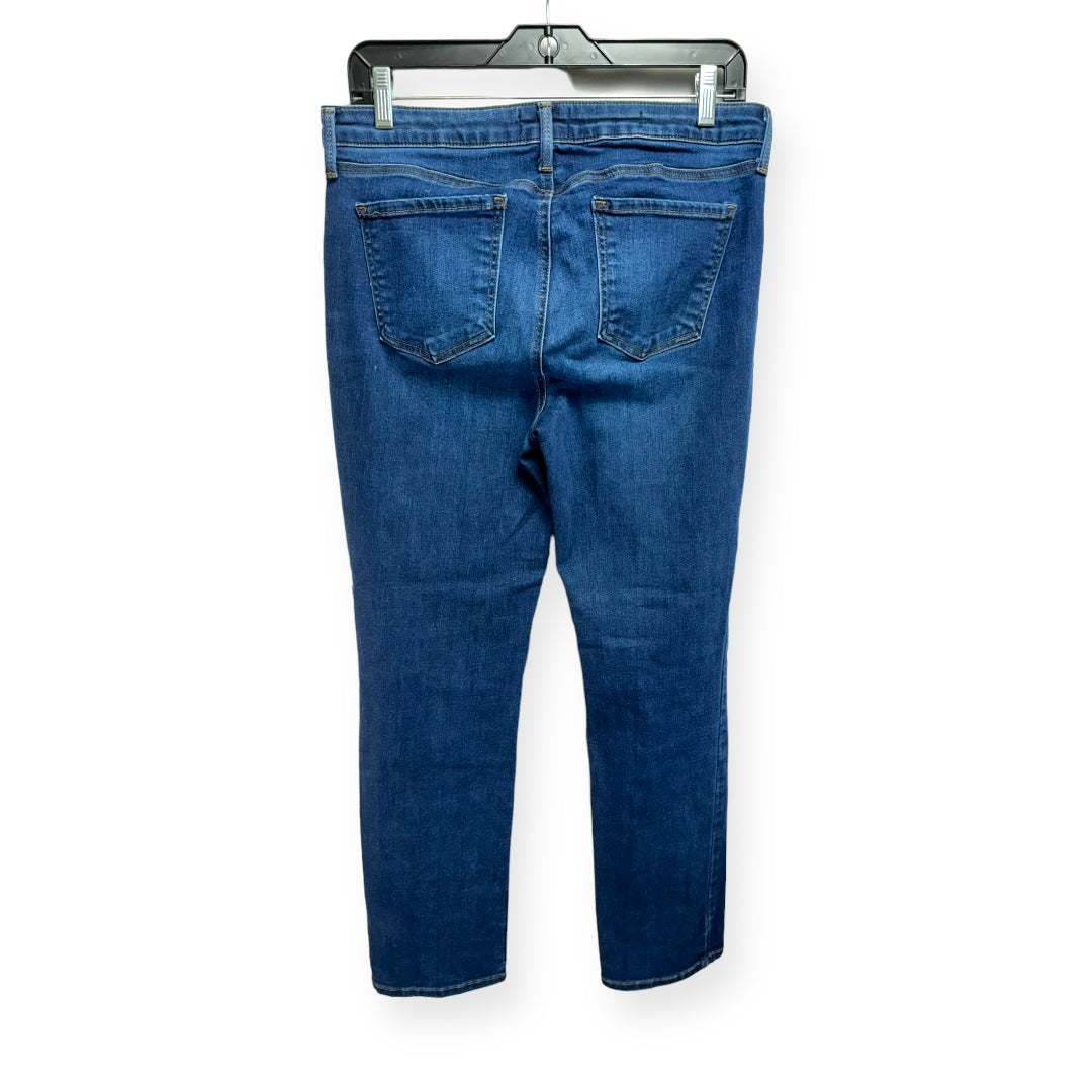 Blue Denim Jeans Skinny Not Your Daughters Jeans, Size 8