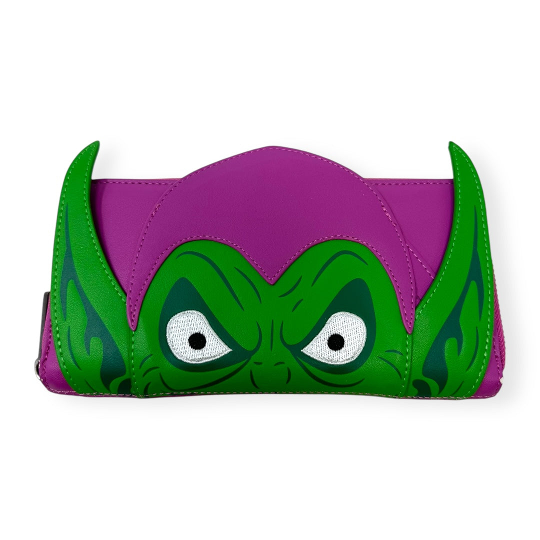 Marvel Green Goblin Zip Around Wallet By Loungefly  Size: Large