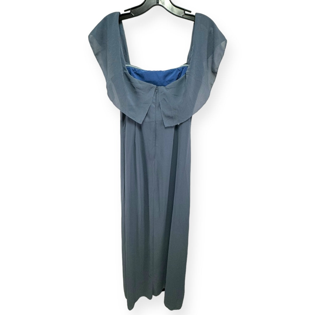 Grey Dress Party Long Tobi, Size S