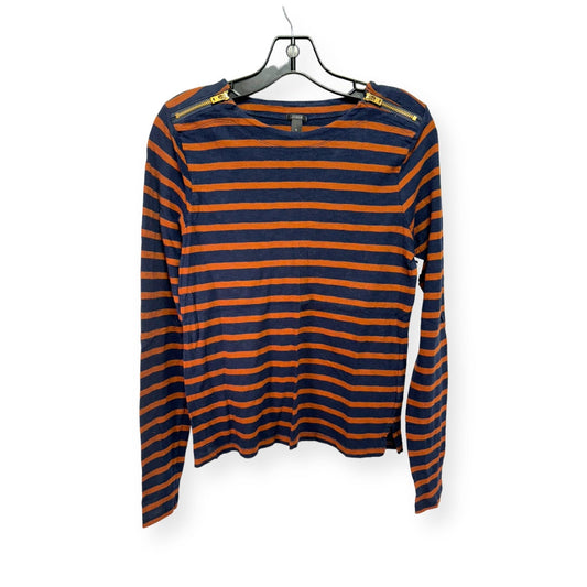 Striped Pattern Top Long Sleeve J. Crew, Size S