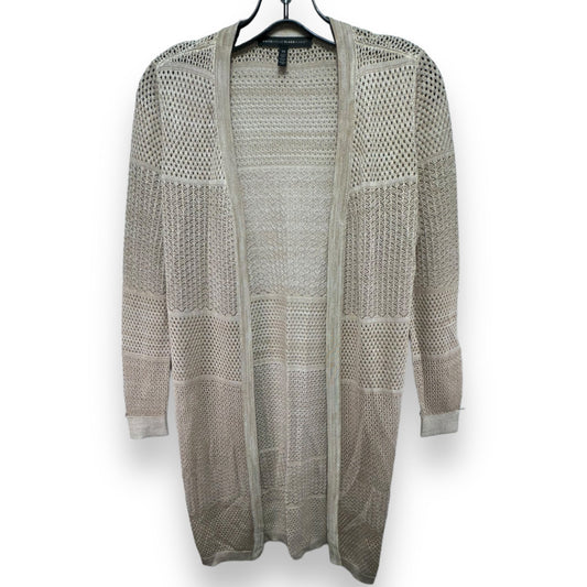 Sweater Cardigan By White House Black Market In Tan, Size: Xs