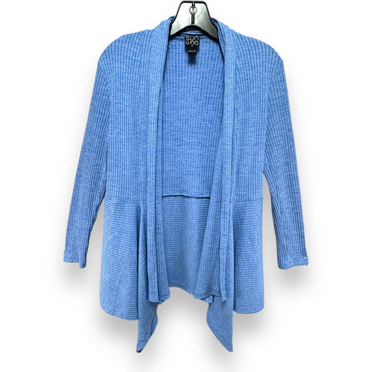 Sweater Cardigan By Clara Sun Woo In Blue, Size: S