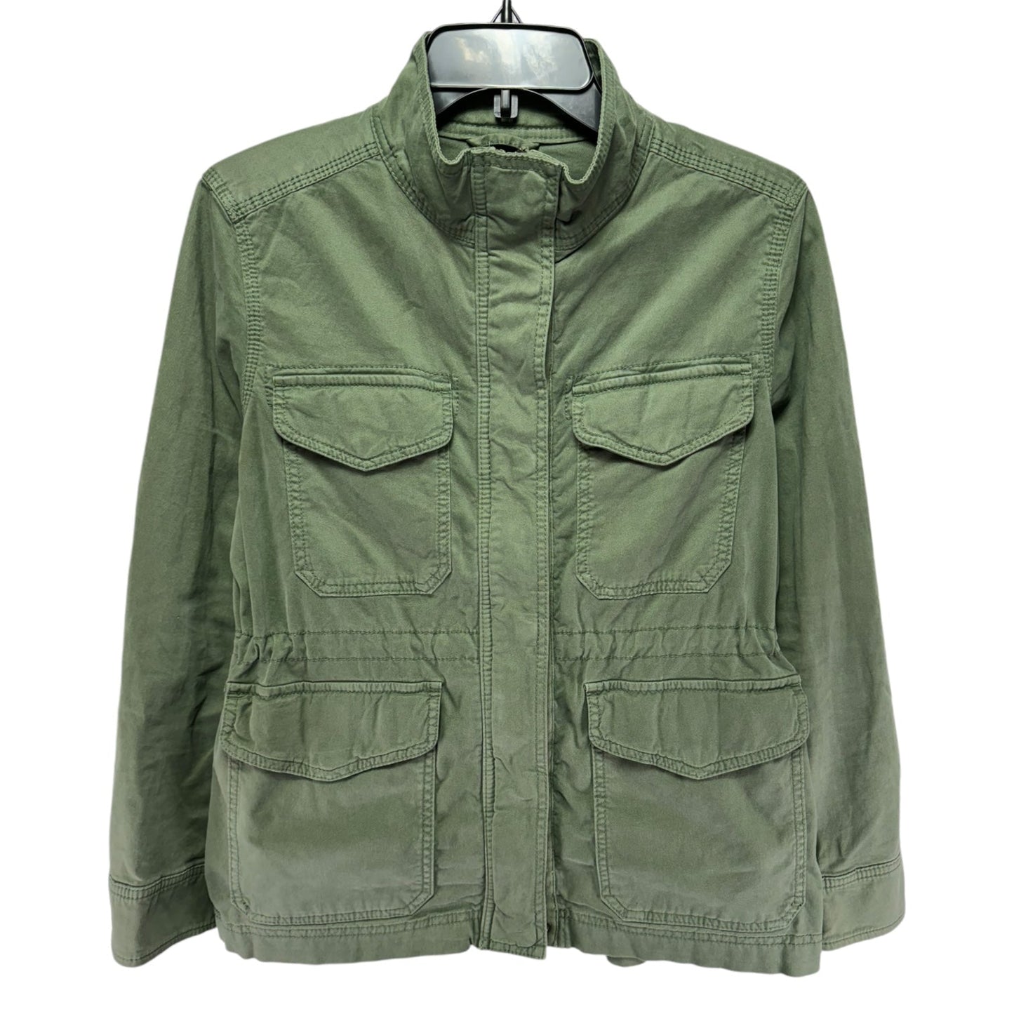 Jacket Utility By Gap In Green, Size: S