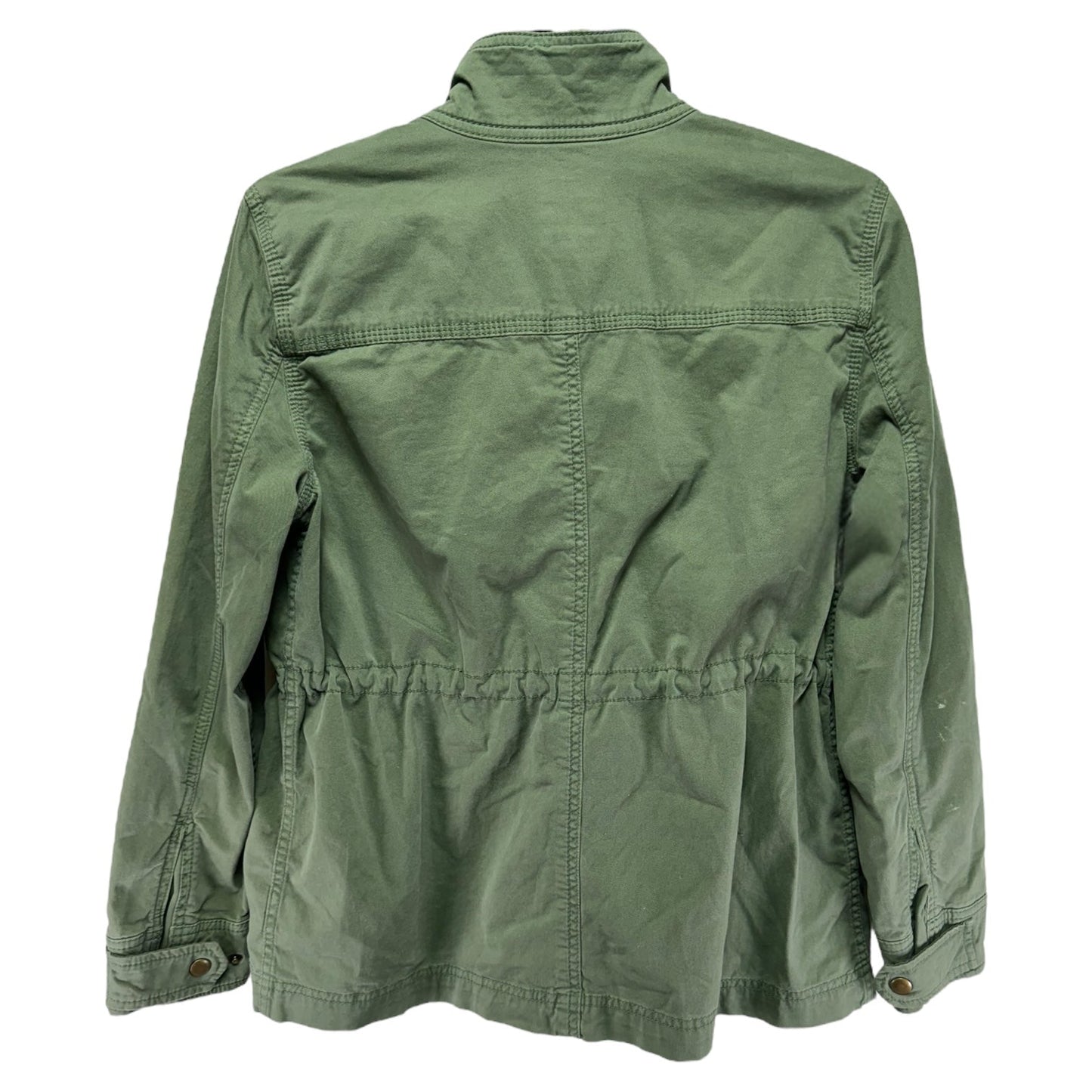 Jacket Utility By Gap In Green, Size: S