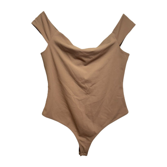 Off To The Races Bodysuit By Free People In Brown, Size: L