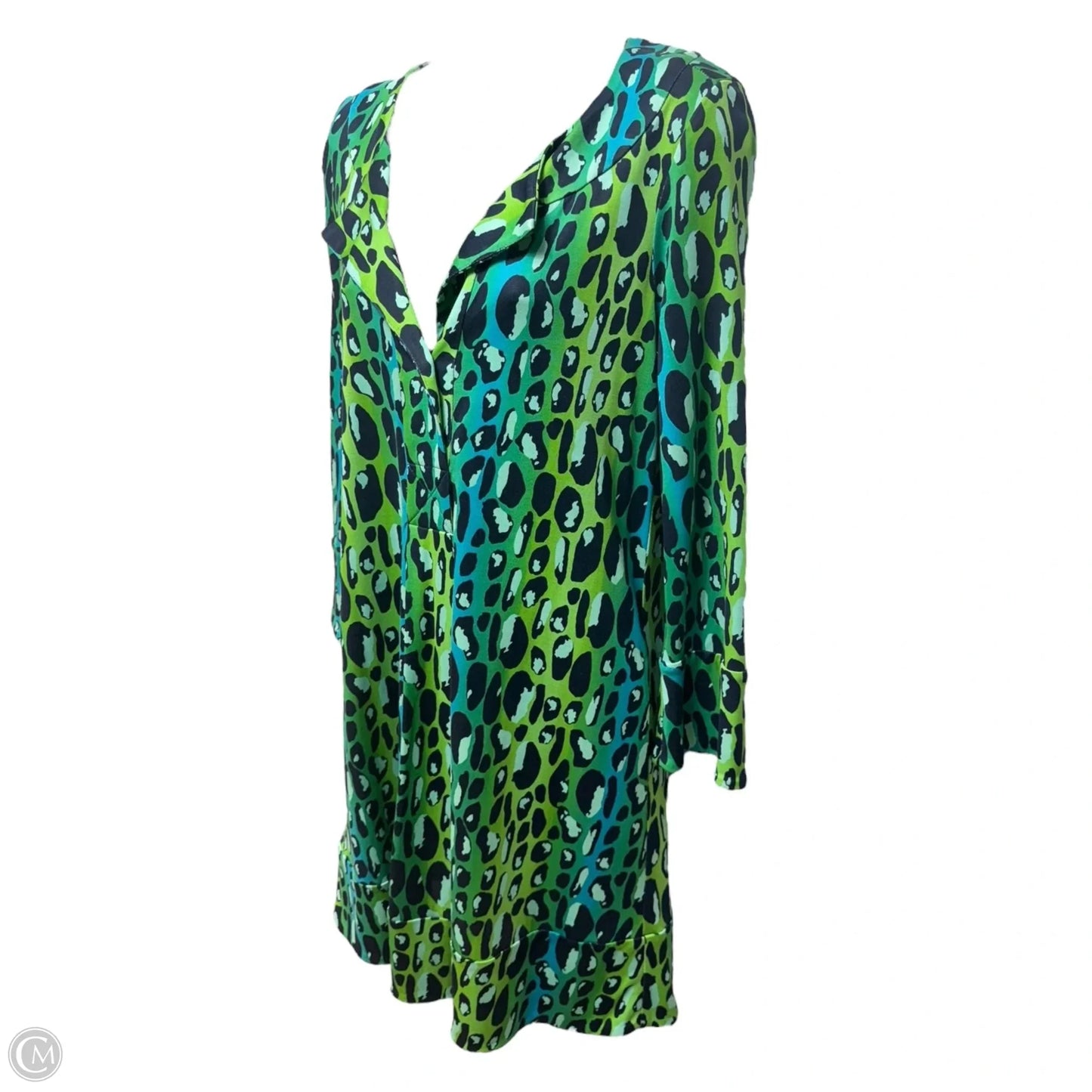 Silk Dress Designer By Diane Von Furstenberg In Animal Print, Size: 0