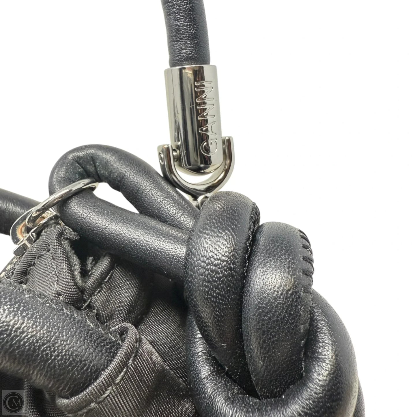 Knot Mini Bag By Ganni, Size: Small