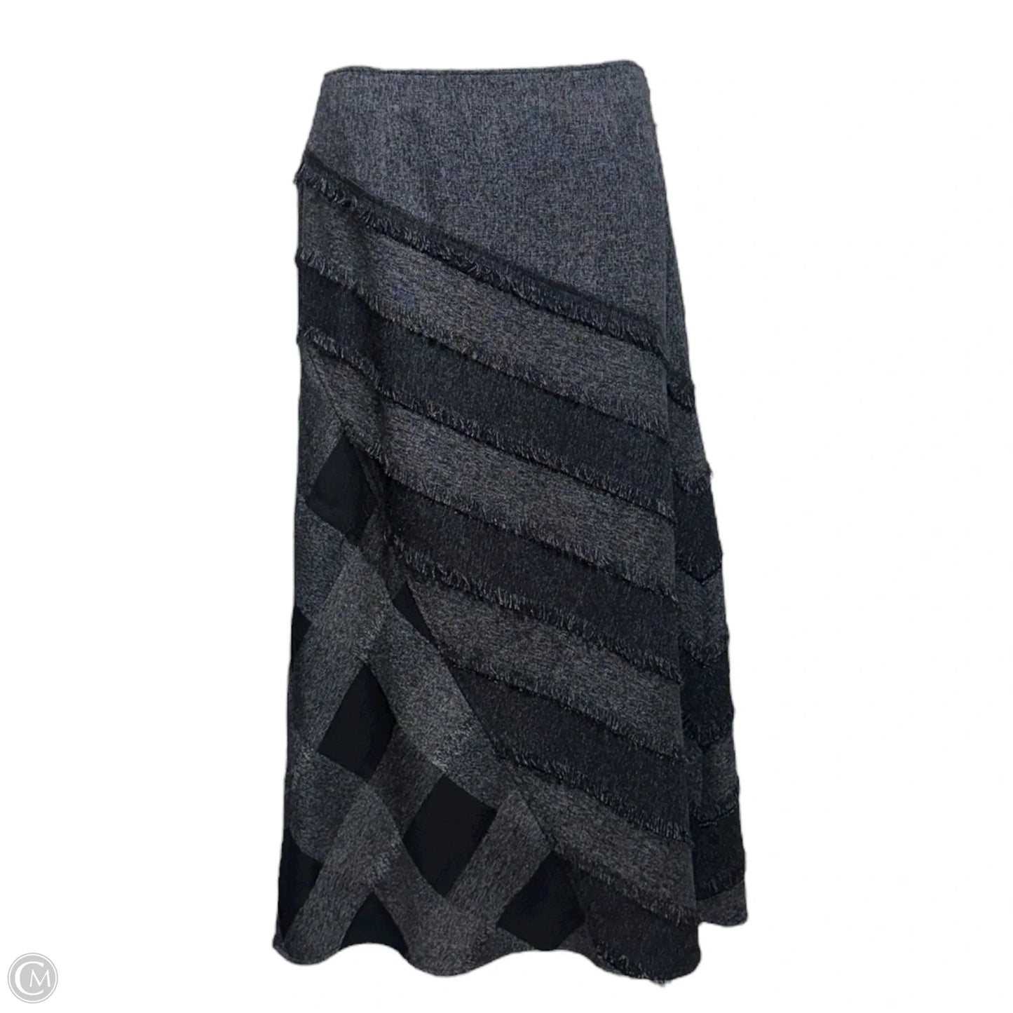 Skirt Maxi By Tribal In Grey, Size: 6