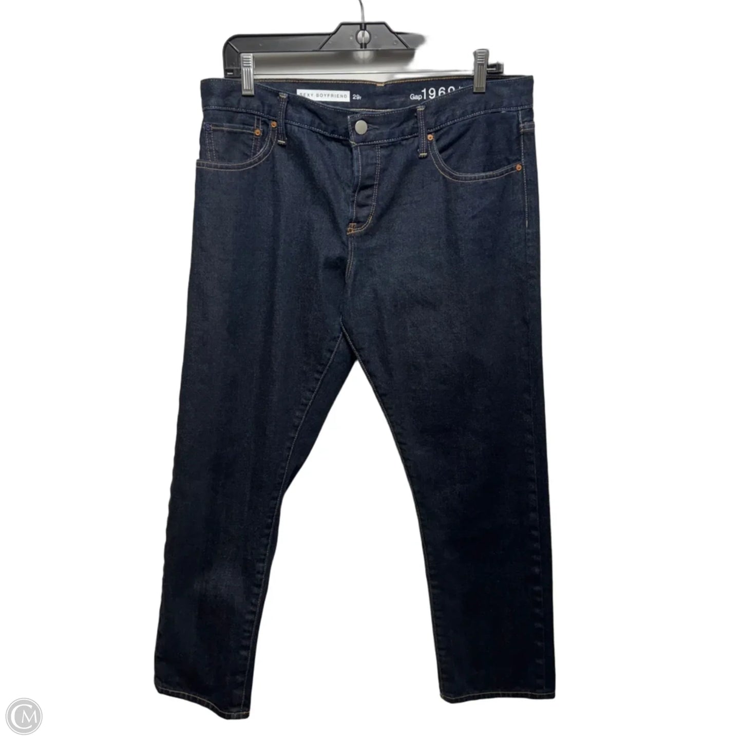 Jeans Boyfriend By Gap In Blue Denim, Size: 8/29