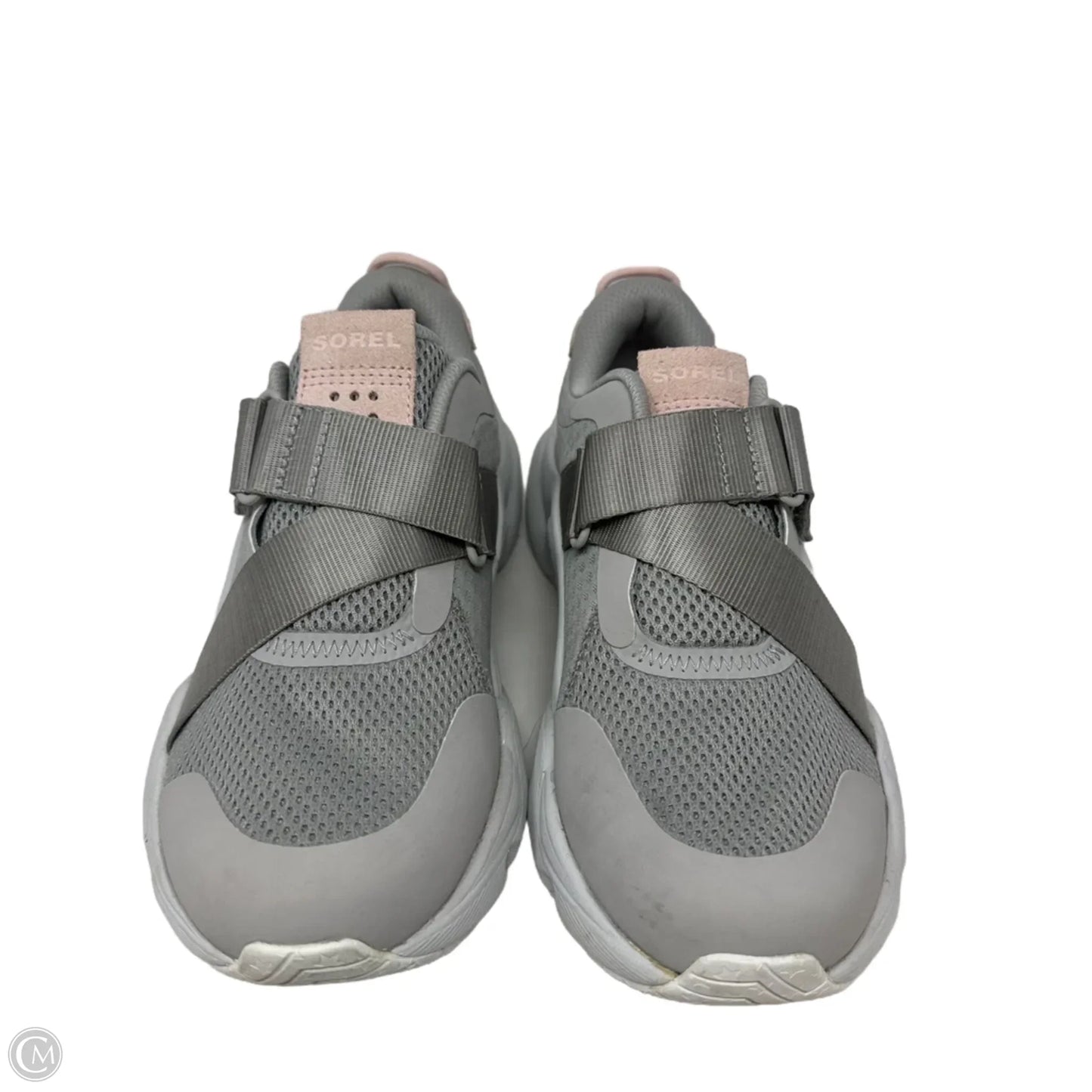 Kinetic RNEGD Shoes Athletic By Sorel In Grey & Pink, Size: 8.5