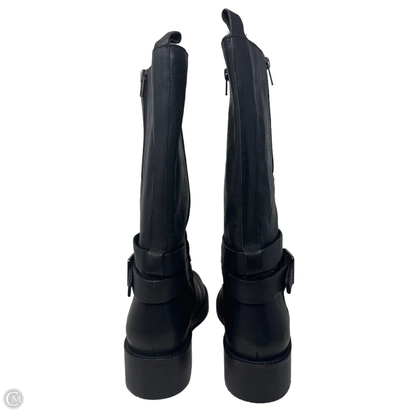 Boots Knee Flats By Vintage Foundry In Black, Size: 8