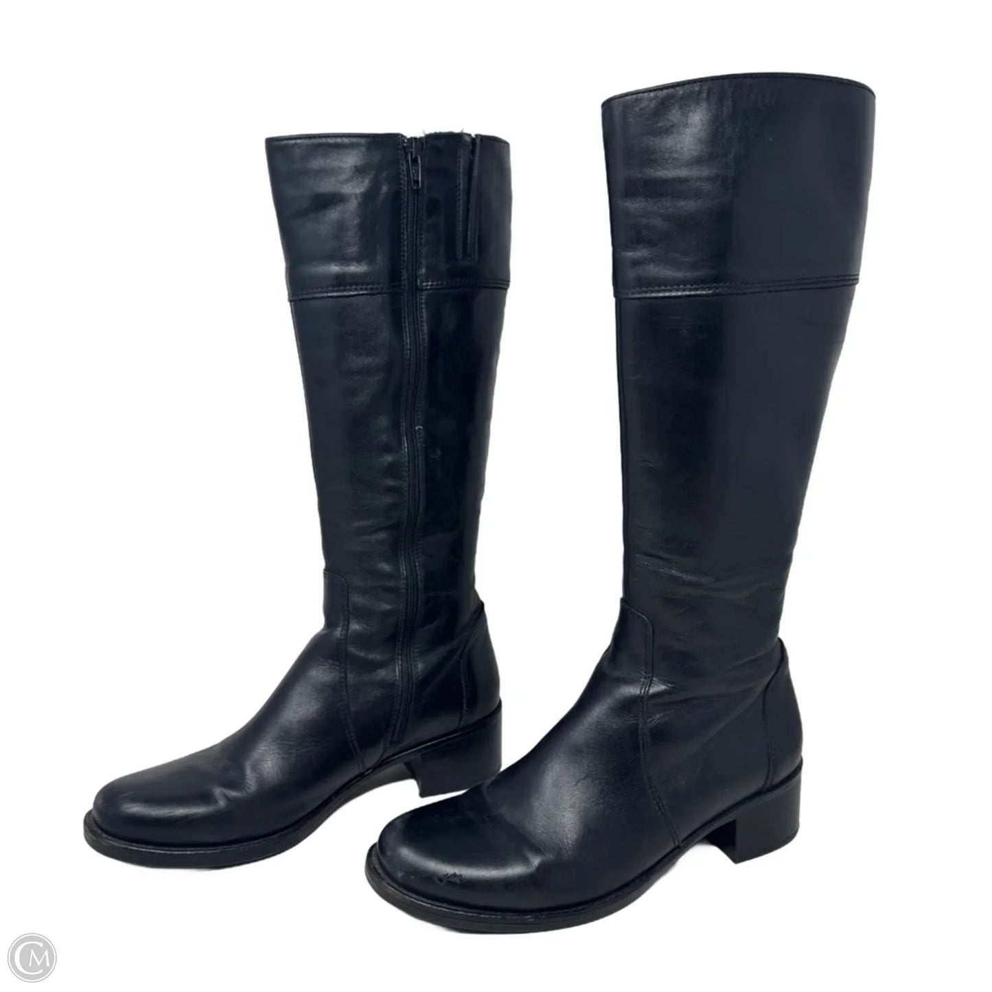 Passion Boots Knee Heel By La Canadienne In Black, Size: 8.5