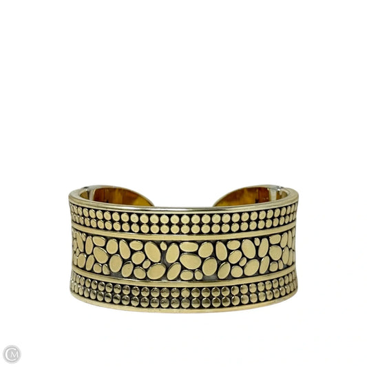 Pebble Double Hinged Bangle Bracelet Cuff By Brighton