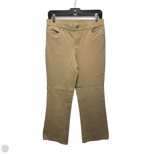 Pants Chinos & Khakis By Isaac Mizrahi Live Qvc In Tan, Size: 8