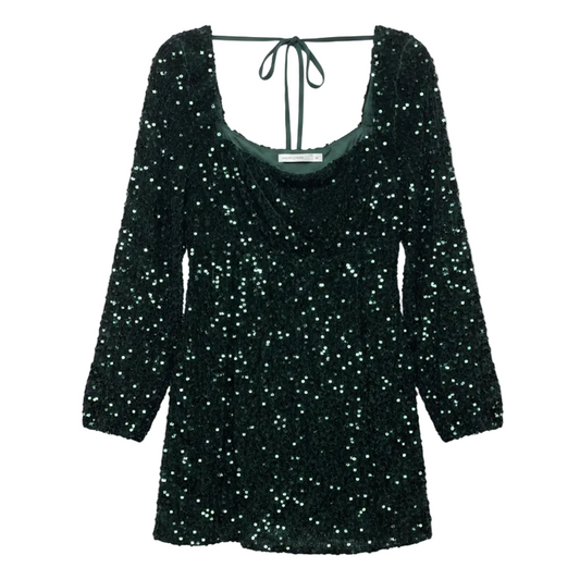 Sequin Party Dress By Altard State In Green, Size: XL
