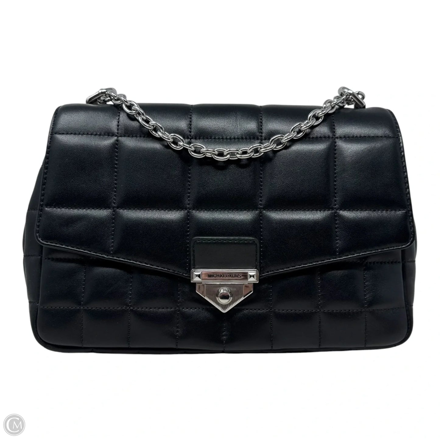 Soho Quilted Handbag Leather By Michael By Michael Kors, Size: Medium