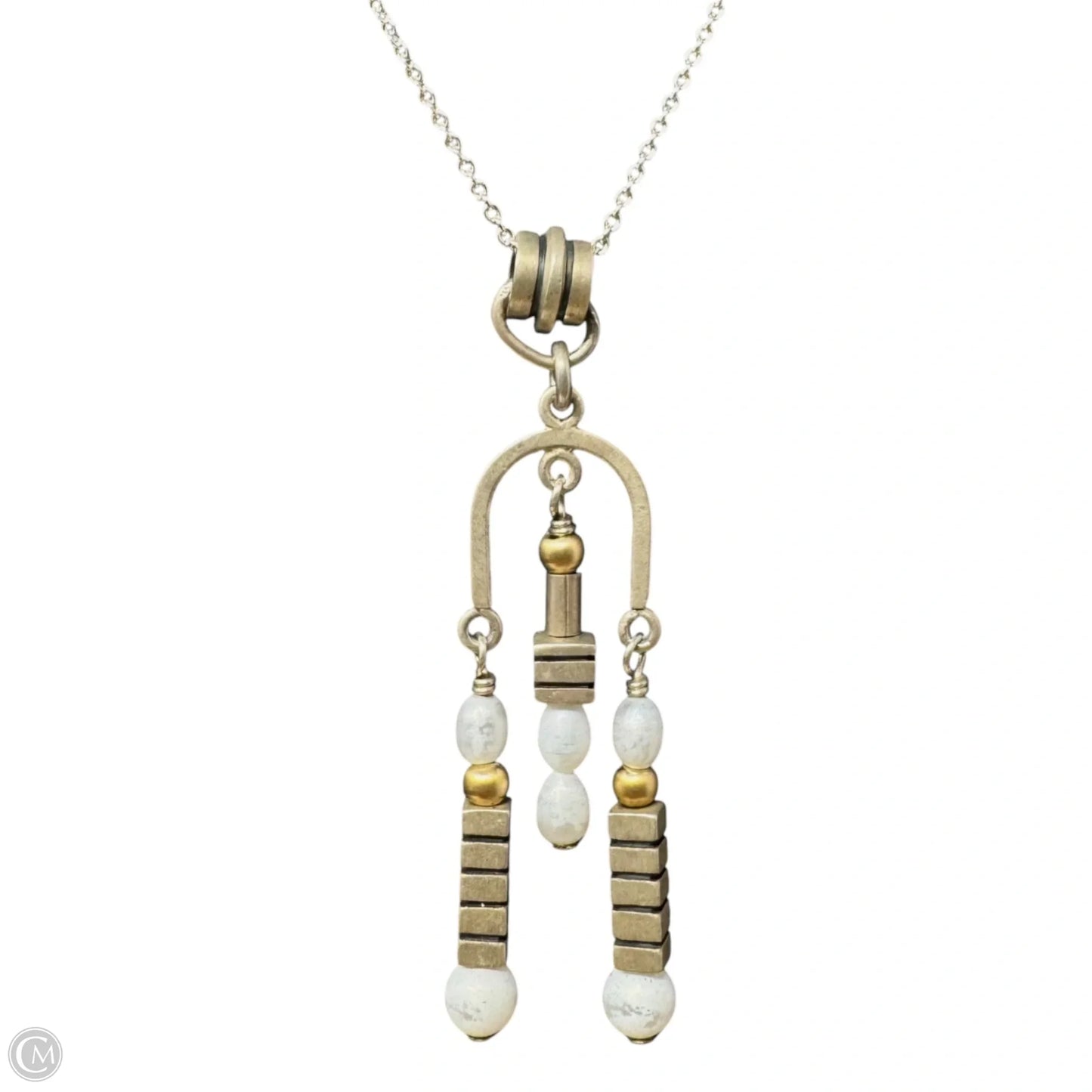 Dangle Pendant on Sterling Silver Chain