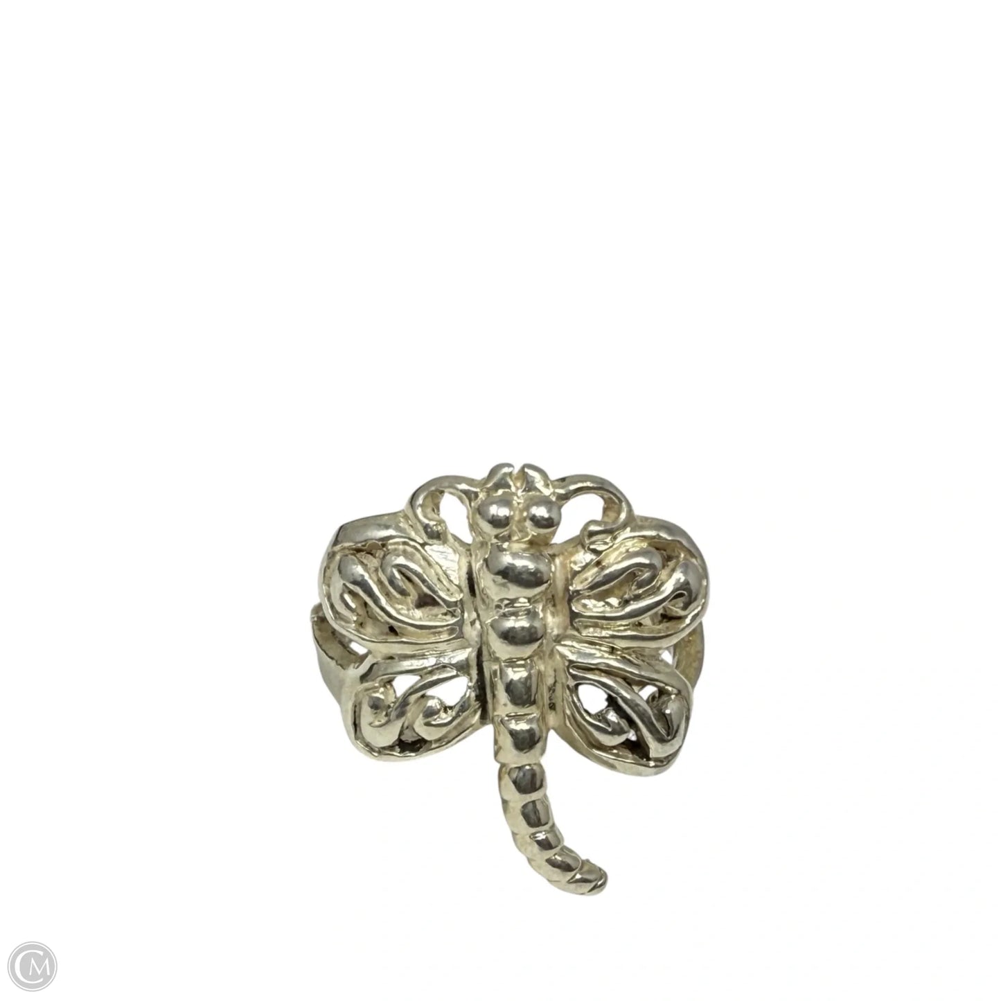 Sterling Silver Butterfly Ring, Size: 7