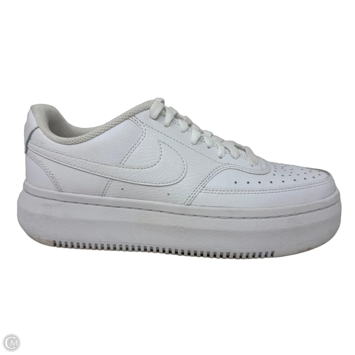 Shoes Athletic By Nike In White, Size: 9.5