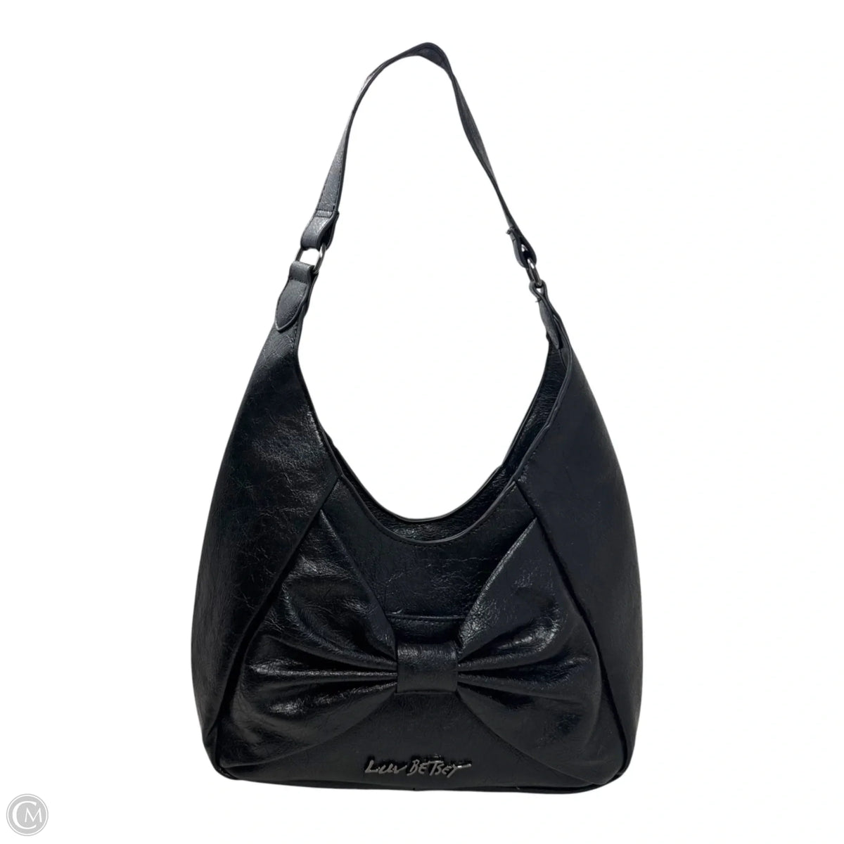 Bow Shoulder Handbag By Betsey Johnson, Size: Medium