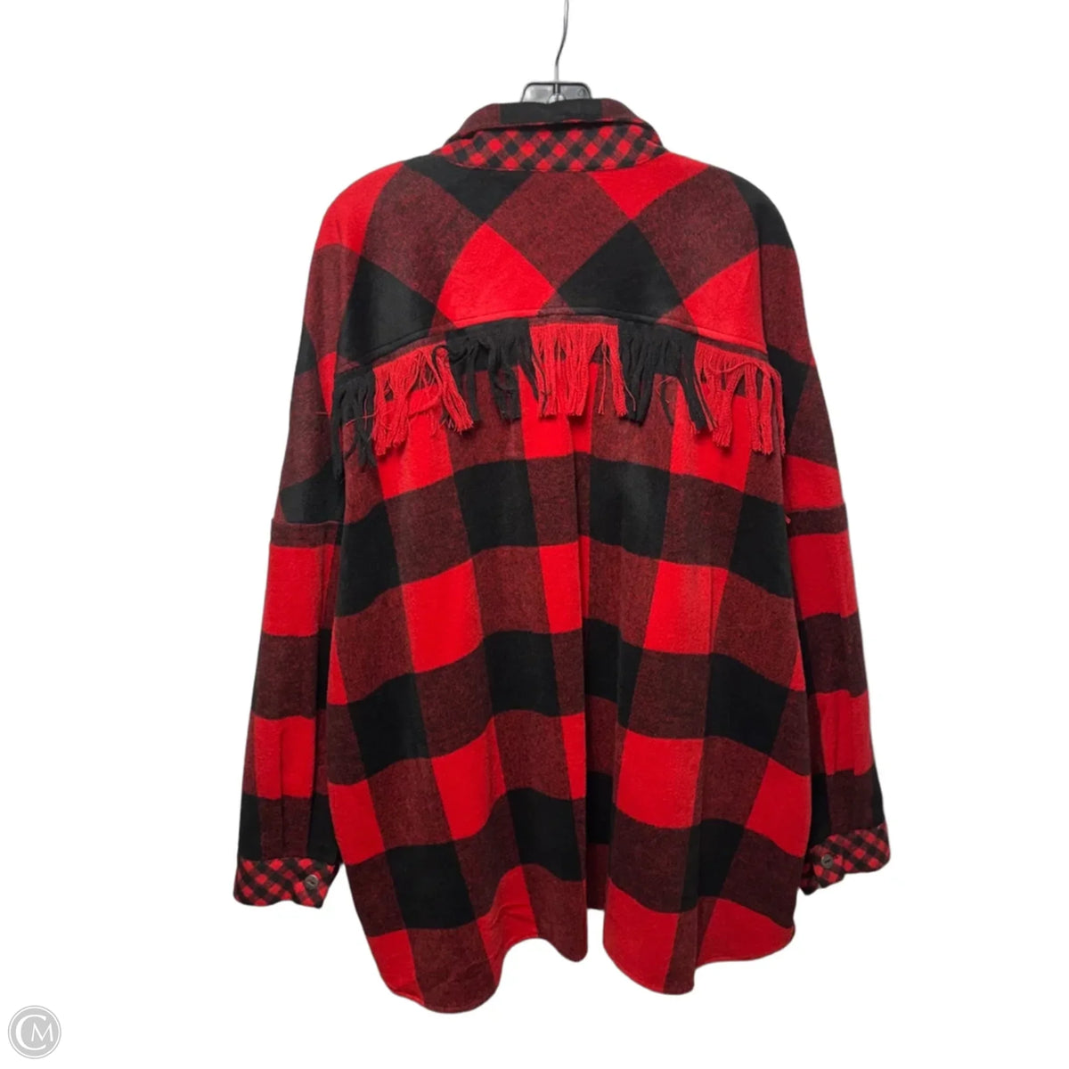 Jacket Shirt By John Mark In Plaid Pattern, Size: 2x