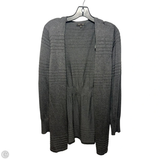Sweater Cardigan By Lety & Me In Grey, Size: Xl